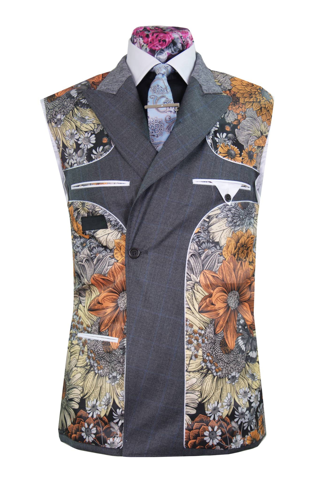 The Sterling Blue Check Suit