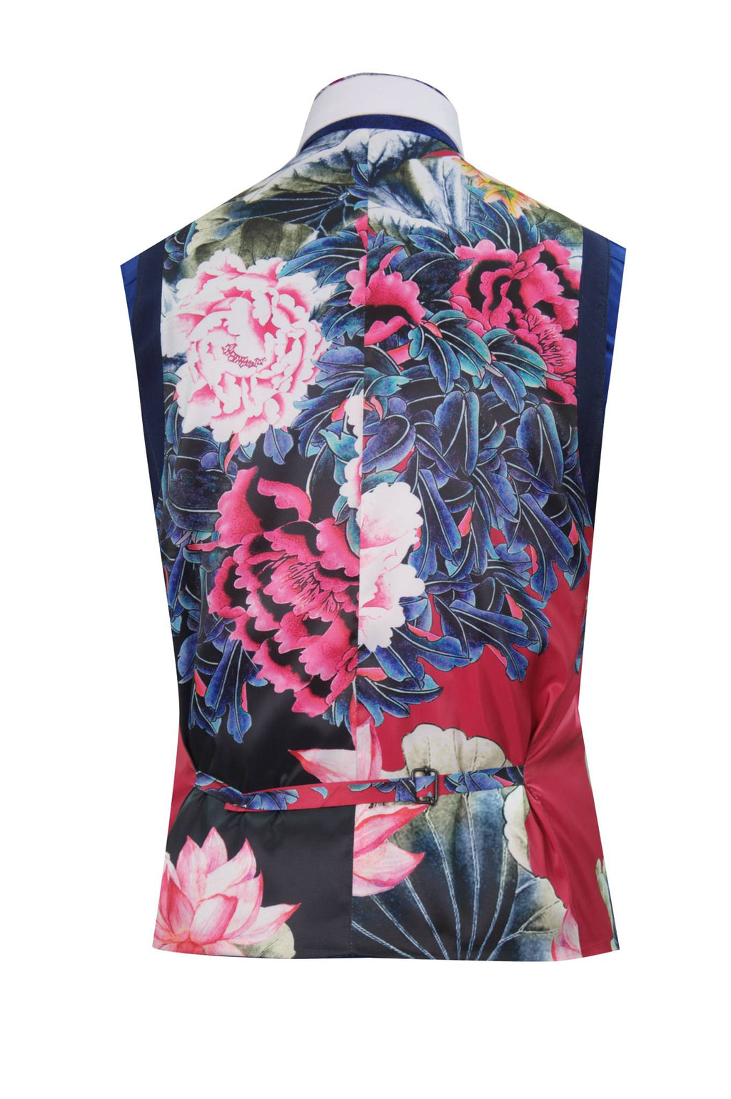 The Fenwick Navy With White Pinstripe Suit