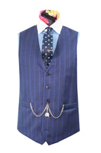 The Marlowe Navy Pinstripe Suit