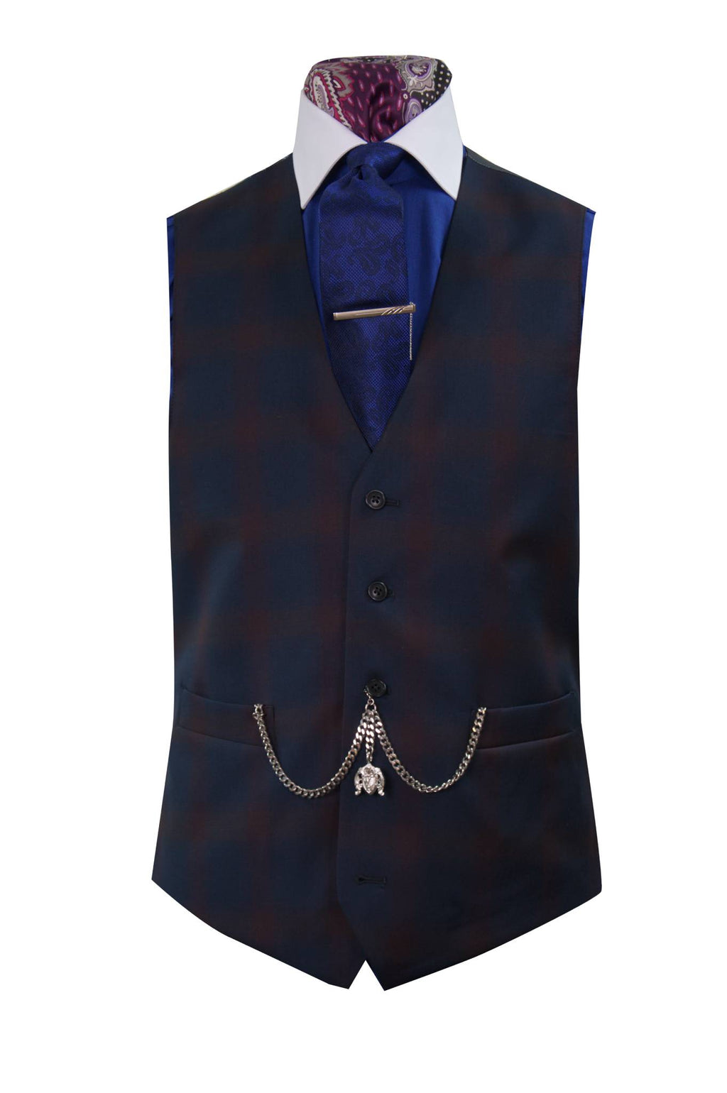 The Fenley Red Check Suit