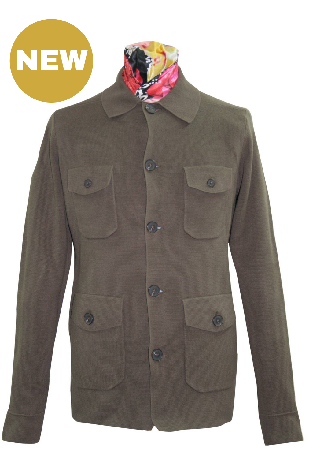Mouse Full Milano Military Cardigan
