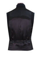 The Ashbourne Black Pattern Dinner Suit