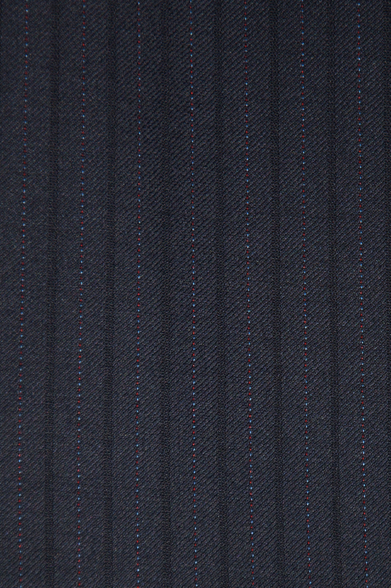 The Michigan Purple Label Red/Blue Pinstripe Suit Fabric