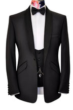 The Remington Black Shawl Dinner Suit