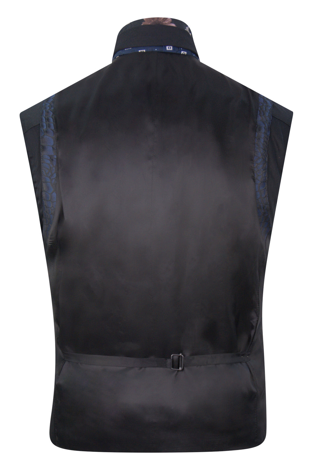 The Ravensbury Navy and Black Pattern Suit