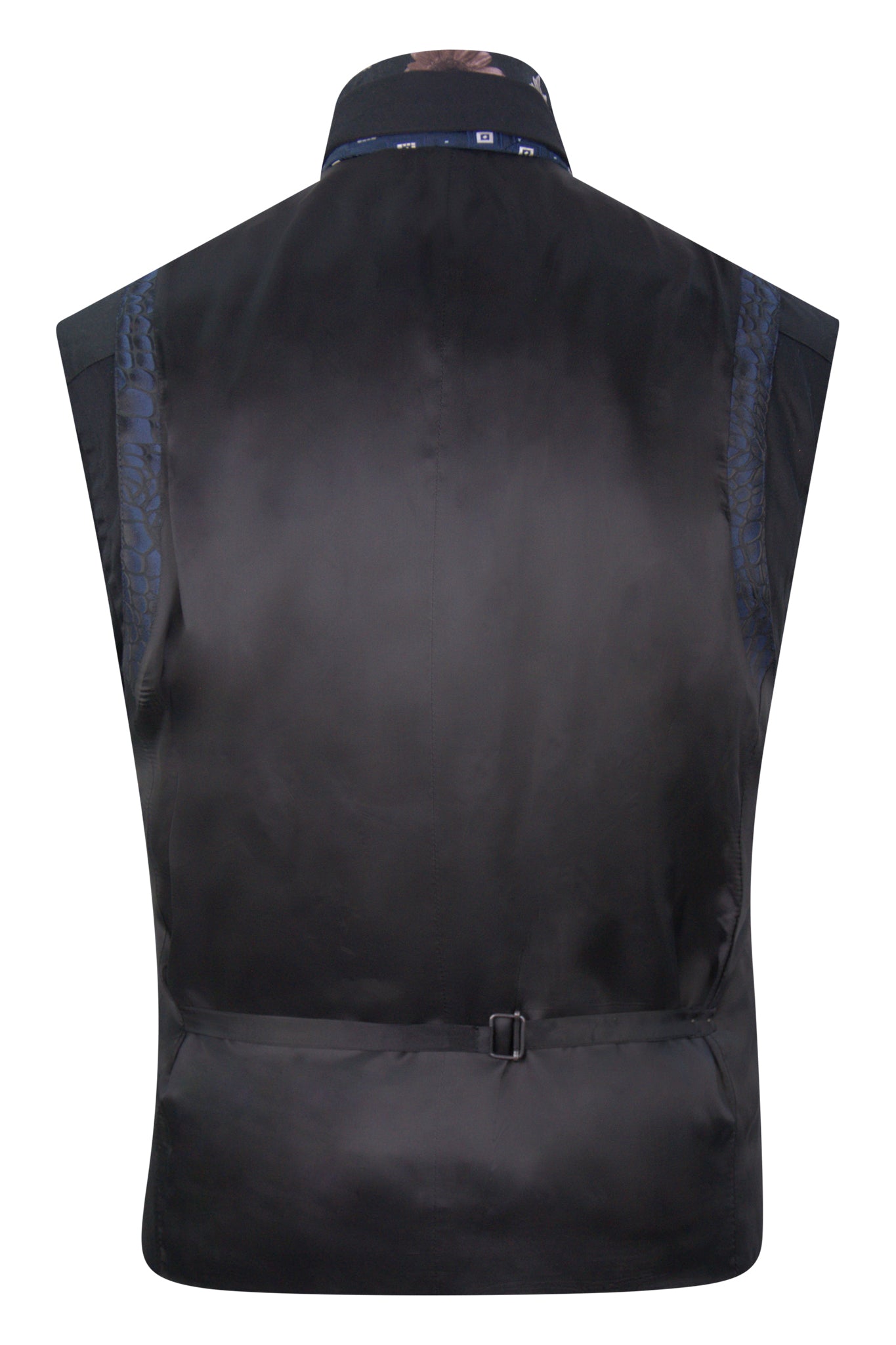 The Ravensbury Navy and Black Pattern Suit