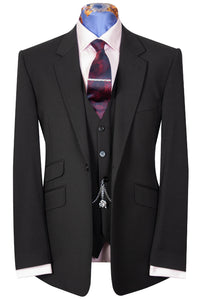 The Wesley Black Classic Suit