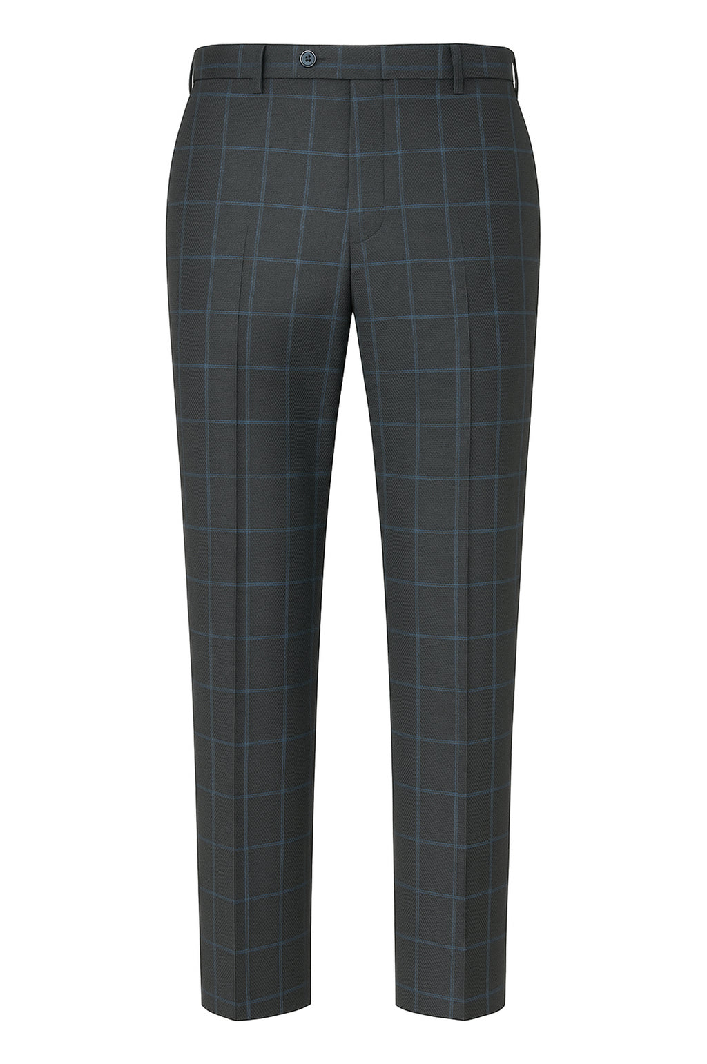Black with Sky Check Trouser
