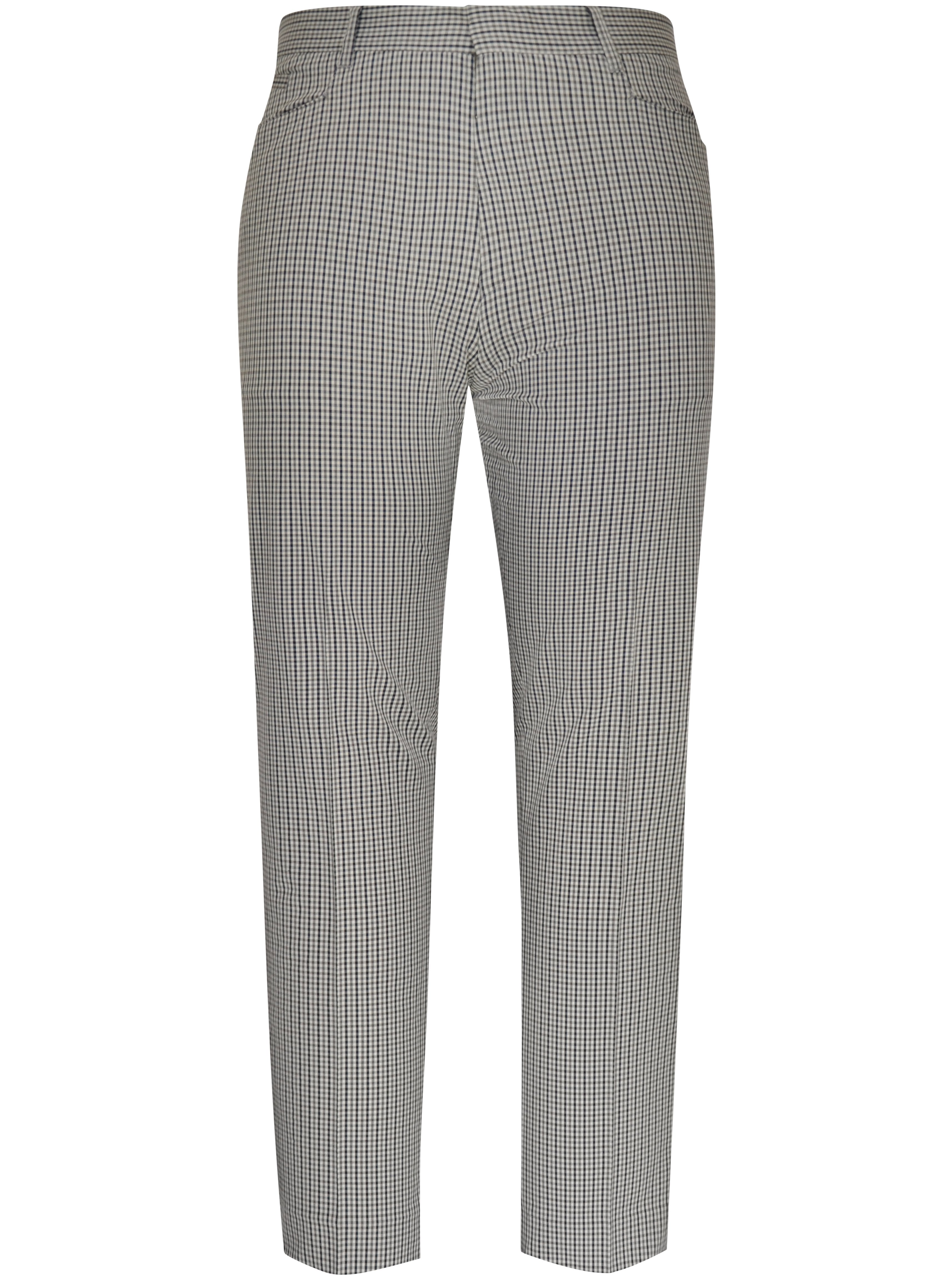 Beige Picnic Check Trouser 