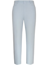Sky Blue Trouser with Fine Pinstripe