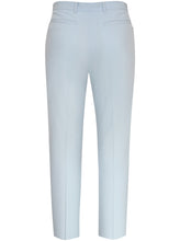 Sky Blue Trouser with Fine Pinstripe
