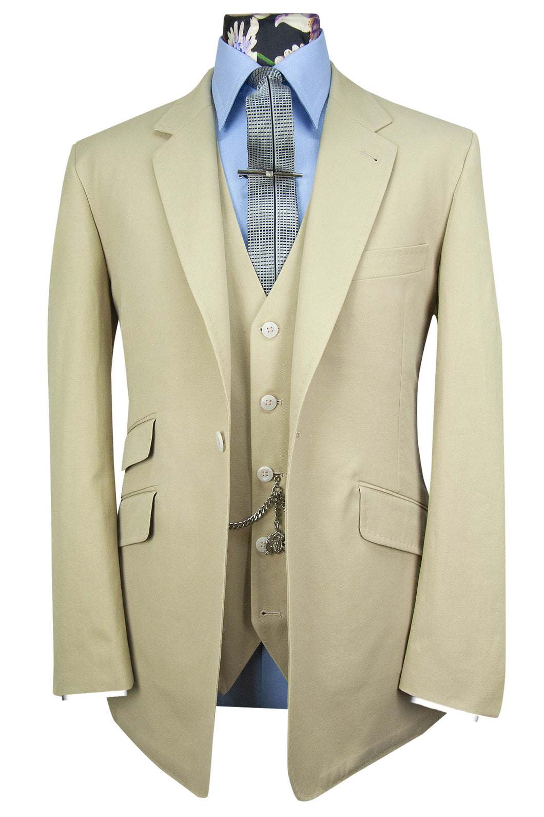 The Portia Sand Beige Suit