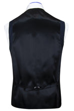The Verona Midnight Navy Shawl Suit with Subtle Navy Diamond Pattern Waistcoat Lining