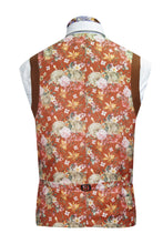 The Grayson Pecan Brown Suit waistcoat lining