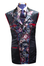 The Fluton Multi Floral Paisley Pattern Suit