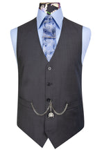 The Demetrius Graphite Grey Classic Suit Waistcoat 