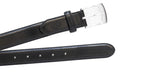 Black WH Belt Flat