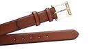 Chestnut Brown Classic WH Belt  Flat