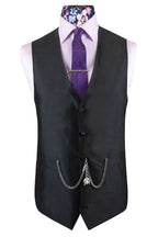 Dark Brown Silk Waistcoat