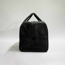 Black Leather Weekender Bag