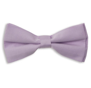 Lilac Plain Skinny Bow Tie