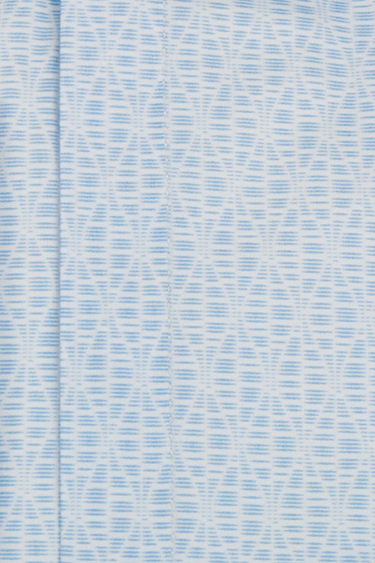 White with Sky Blue Pattern Forward Point Collar Shirt Close