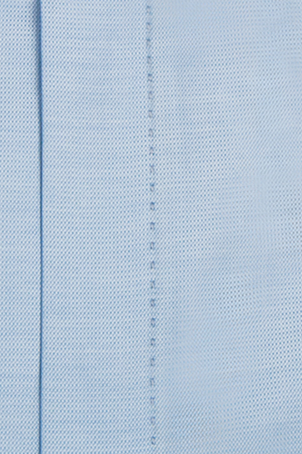 Sky Blue Forward Point Collar Shirt with White Pin Dot Close