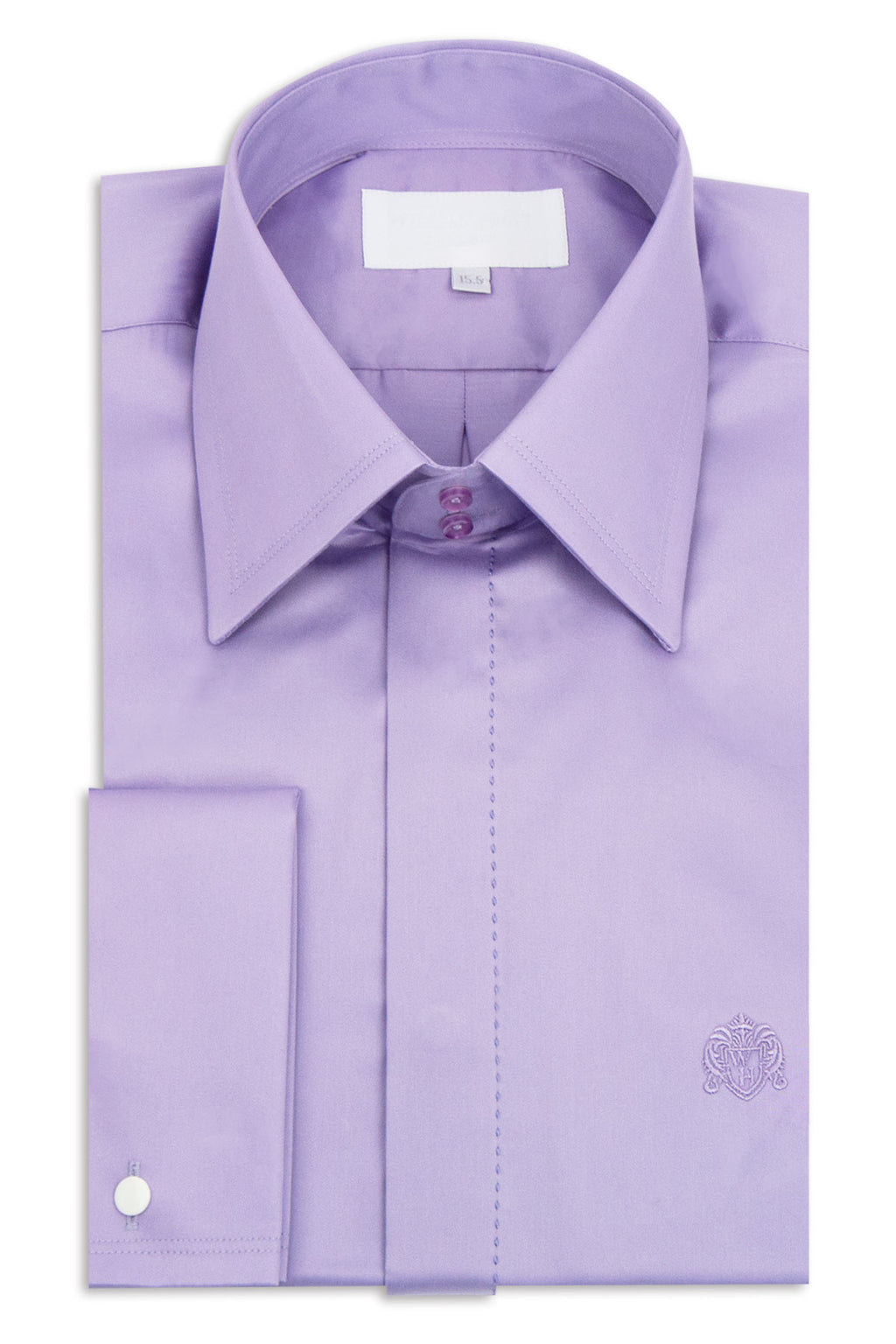 Classic Lilac Forward Point Collar Shirt V1