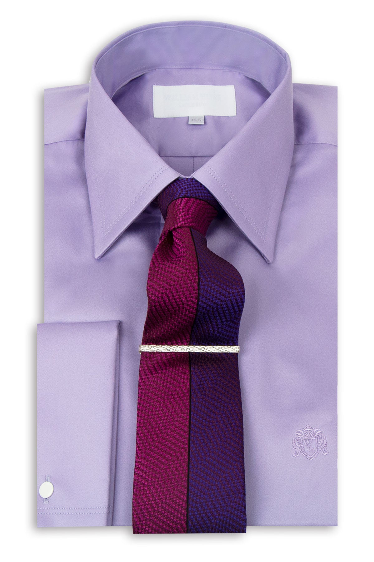 Classic Lilac Forward Point Collar Shirt V1