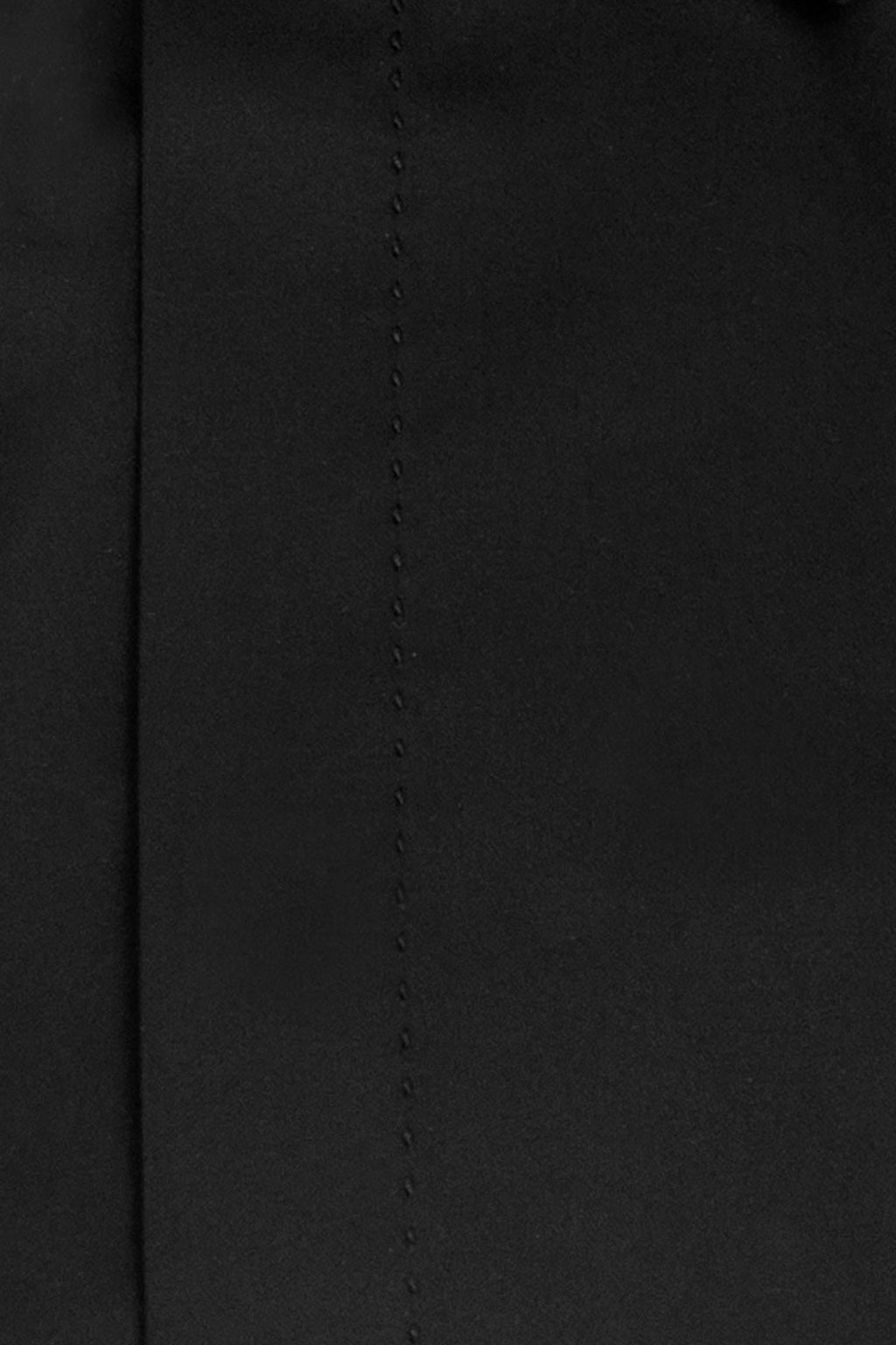 Classic Black Forward Point Collar Shirt