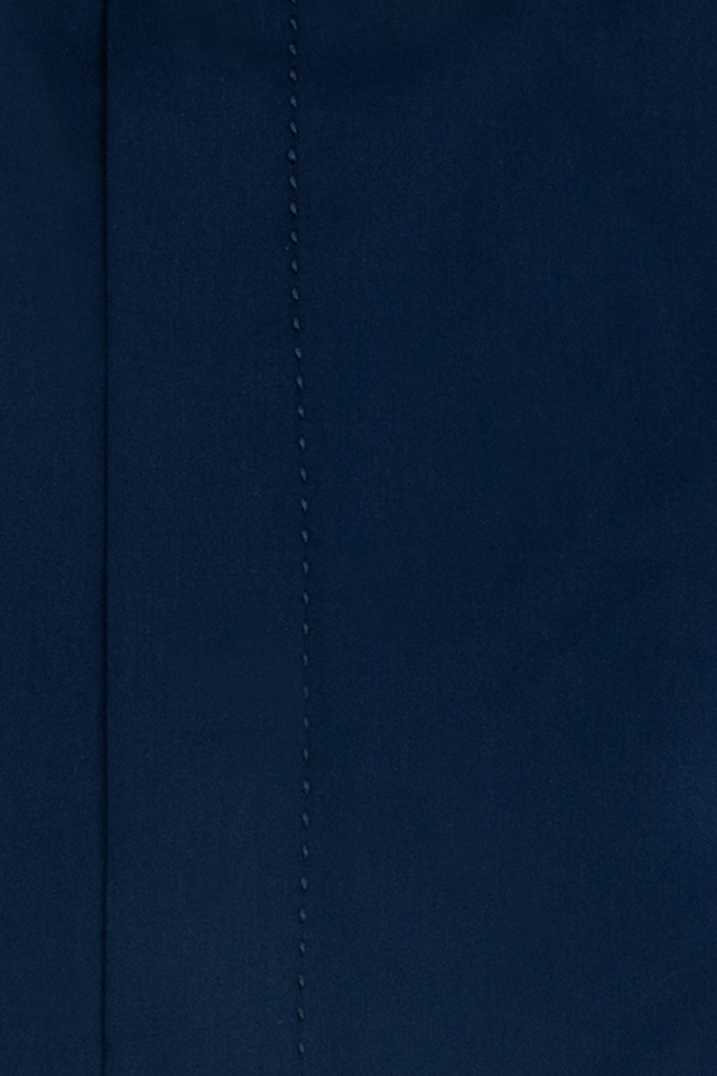 Navy Cutaway Collar Shirt with White Collar Close