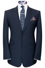 William Hunt Savile Row Navy blue notch lapel jacket