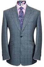 The Chatham Grey with Navy Windowpane Check Suit