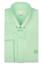 Mint Green Pin Collar Shirt