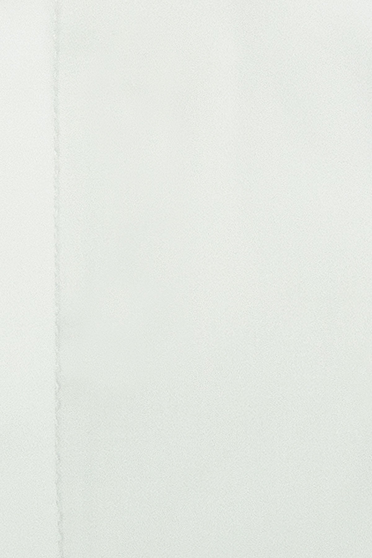 Classic White Cutaway Point Collar Shirt Close Up