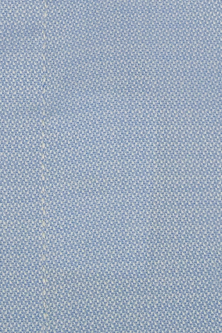 Blue Geometric Pattern Pin Collar Shirt