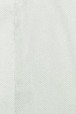 White Weave Point Pin Collar Shirt