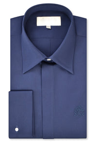 Oxford Blue Forward Point Collar Shirt