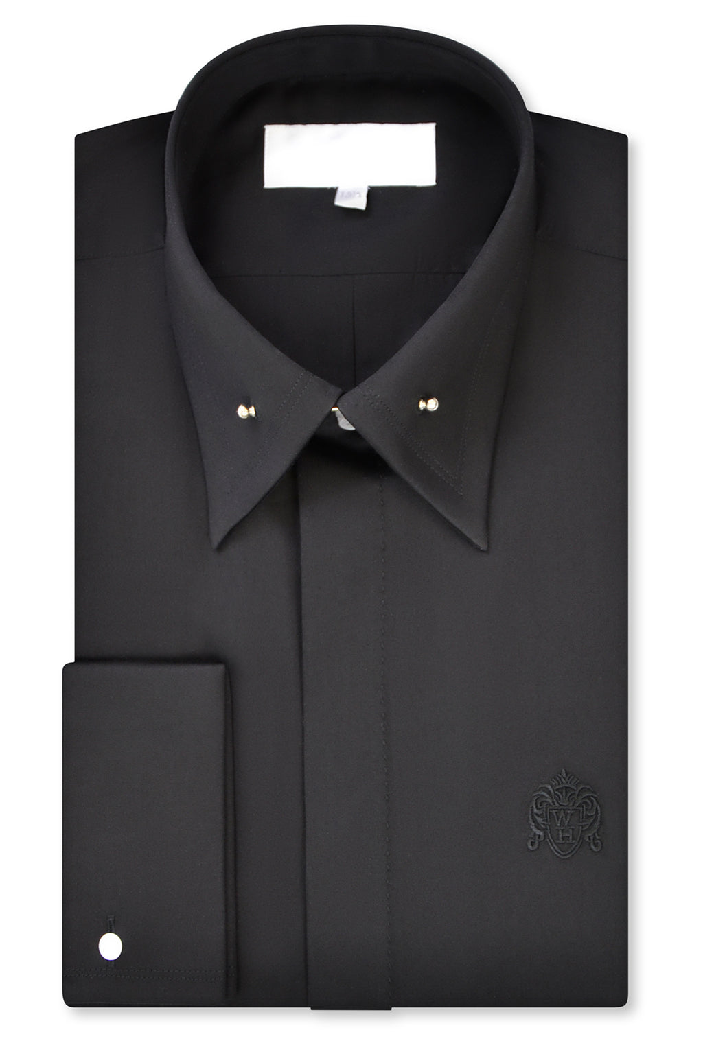 Black Point Pin Collar Shirt