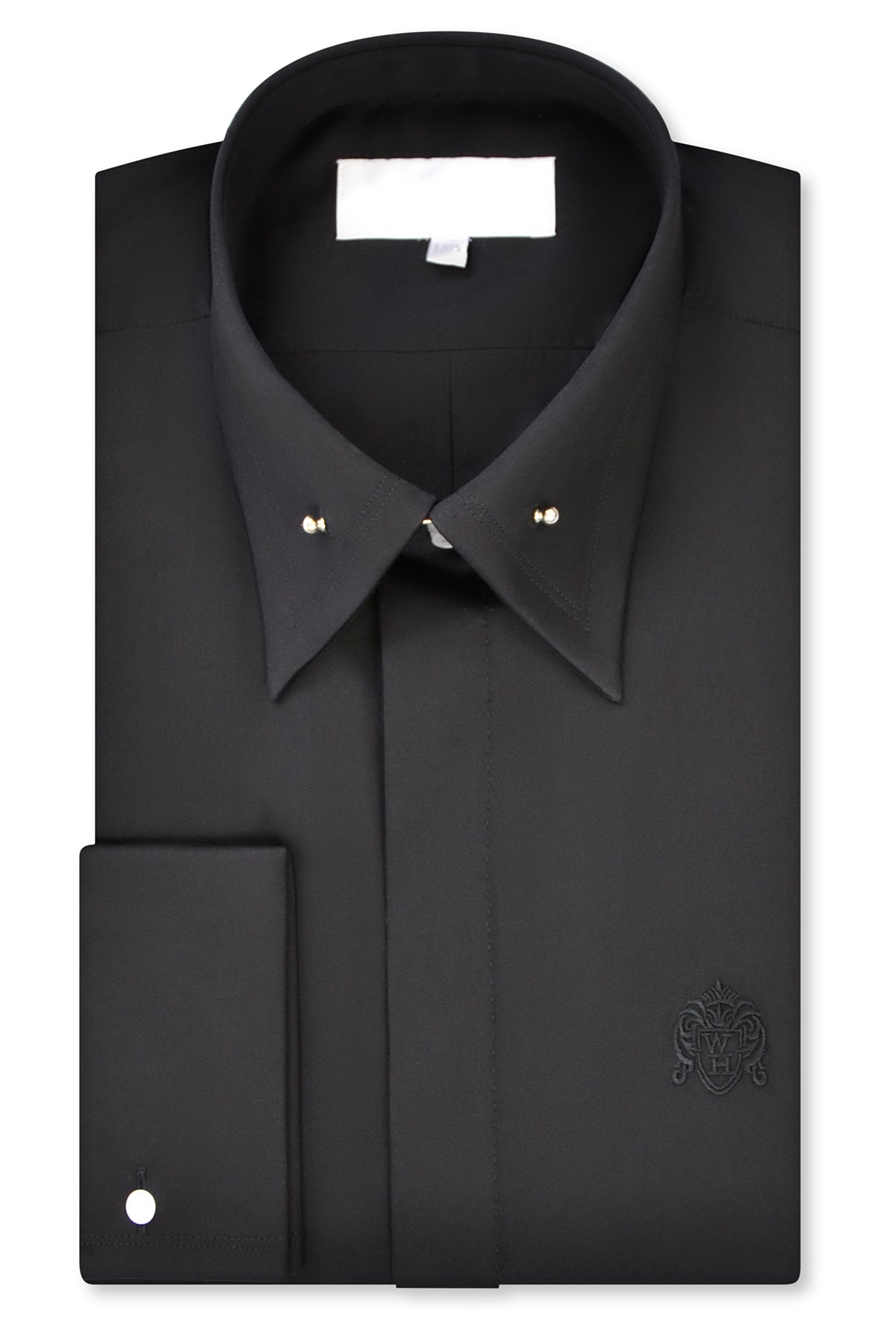 Black Point Pin Collar Shirt