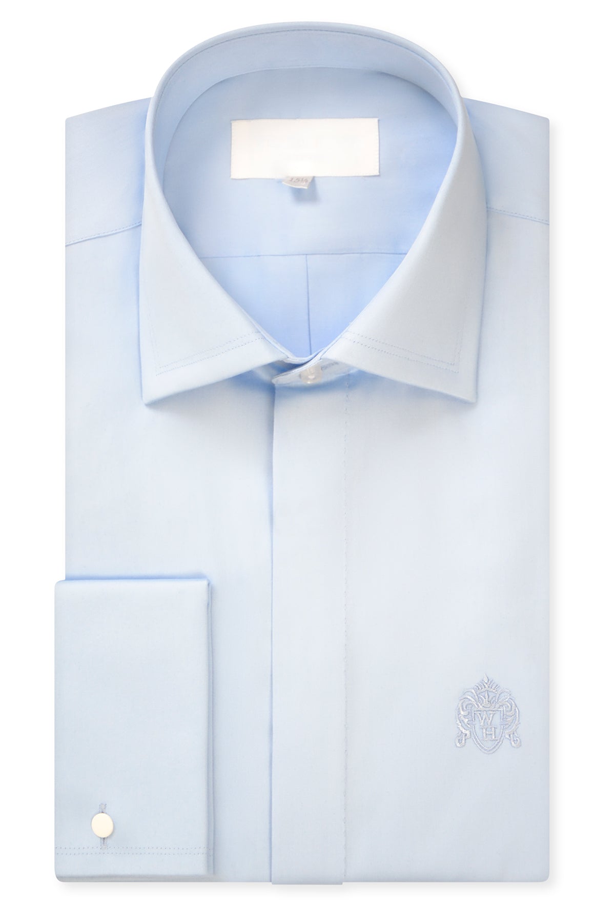 Sky Blue Cutaway Collar Shirt