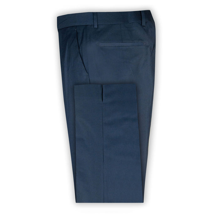 Midnight Navy Pinstripe Trouser