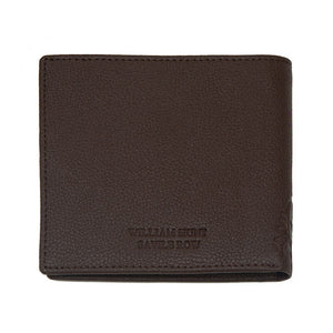 Brown With Brown Inner WH Wallet Back