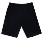 Black William Hunt Jersey Shorts Back