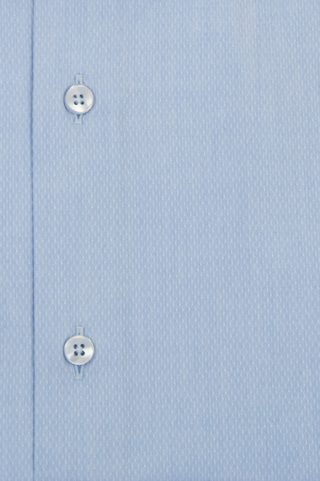 Blue Cutaway Collar Shirt with white Diamond Speckle Pattern