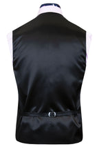 Champagne Silk Waistcoat Back