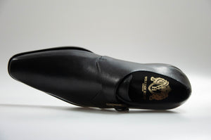 The Single Black Monk Strap Alston Shoe